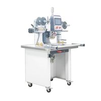 Máquina de Estampagem a Quente Pneumática Semi-Automática de Alta Qualidade Nova no Mercado para Etiquetas de Roupas e Papelão