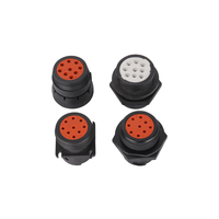 J1939 Conector negro de 9 pines Conector Deutsch