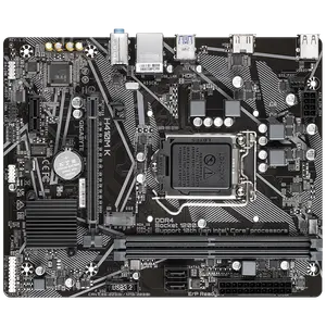 Carte mère de bureau Gigabyte <span class=keywords><strong>H410M</strong></span> K carte mère Intel Ultra Durable avec GbE LAN, résistance anti-soufre ventilateur intelligent 5 DDR4 2 DIMM - Product Image 4