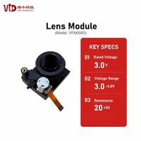 Module de lentille motorisé de précision VFM0065 pour caméra industrielle et système de vision robotique, commutateur optique à couple élevé 3,0 V