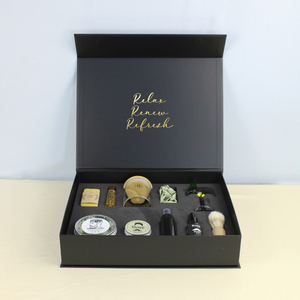 Custom Logo Factory Wholesale Luxury Black Paper Rigid Cardboard Packaging Magnetic Closure <b>Gift</b> <b>Box</b> - Product Image 3