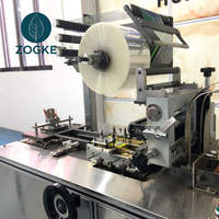 Machine d'emballage automatique électrique haute vitesse ZOGKE avec moteur PLC, engrenage de haute précision, économie d'énergie, 220V, garantie 1 an, pour boîtes alimentaires