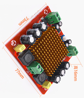 Module d'amplificateur numérique FYX Stock XH-M544 TPA3116DA 150W Mono, amplificateur de puissance audio 12V à 26V DC, canal unique