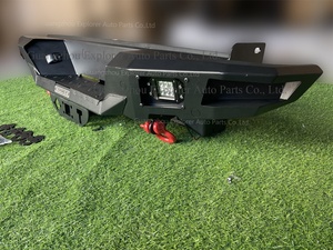 Barra Parachoques Delantera de Acero HM para Hilux Vigo 05-15, Accesorios de Decoración Exterior con Soporte para Cabrestante LED, Parachoques Vigo Original - Product Image 2