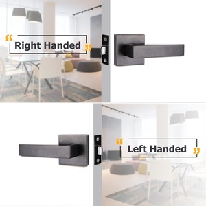 Handle Lodl Interiordoors Entrance Round Tubular Crystal Bath Duty Lock Levers Privacy Security Set <strong>Door</strong> <strong>Knob</strong> Handle - Product Image 6