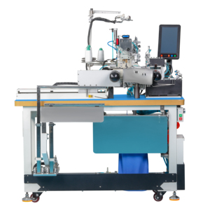 Machine à coudre à point de recouvrement entièrement automatique QK300H pour ourlets de t-shirts - Product Image 1
