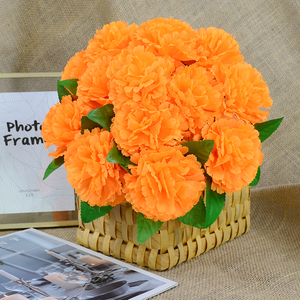 <span class=keywords><strong>Claveles</strong></span> <span class=keywords><strong>de</strong></span> seda artificiales, <span class=keywords><strong>precio</strong></span> al por mayor <span class=keywords><strong>de</strong></span> fábrica, decoración <span class=keywords><strong>de</strong></span> boda <span class=keywords><strong>de</strong></span> gran diámetro, decoración del hogar, <span class=keywords><strong>ramo</strong></span> <span class=keywords><strong>de</strong></span> clavel falso - Product Image 2