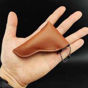 Diskon besar produk mainan senjata Mini Model senjata kulit sarung pistol tas sarung - Product Image 5