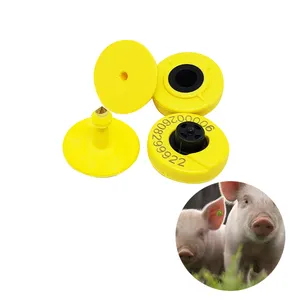 Low Price GPS Tracking Ear Tag Plastic Livestock Ear Tags for Cow Sheep Cattle Calf Hog