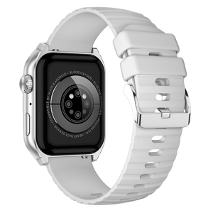 Tùy Chỉnh Ui Smartwatch Am19 1.96Inch Màn Hình Amoled Quay Số Câu Trả Lời Cuộc Gọi Ứng Dụng Điều Khiển Từ Xa Hoạt Động <span class=keywords><strong>Tracker</strong></span> Màu Đen Bạc Thông Minh Đồng Hồ - Product Image 5