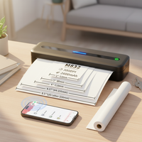 Imprimante thermique portable Phomemo M832 A4 300 DPI sans fil, imprimante de documents sans encre pour iOS, Android, Windows