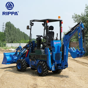 Retroexcavadora <span class=keywords><strong>China</strong></span> 4x4 Compact Front End Wheel Loader Retroexcavadora Aprobada por La CE - Product Image 2