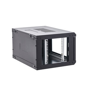 خزانة شبكة عالية الجودة للتثبيت على الحائط بسعات 18U و22U و27U، ورف خادم لمراكز البيانات بسعات 4U و6U و9U و12U و15U - Product Image 1