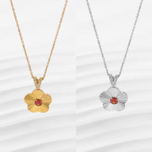 Nombre Lab Diamond Tennis Collar Cuerda Turquesa CD Acero 24K Oro Ayatul Kursi Herringbone Urn 18K Collar para Hombres Cenizas - Product Image 1