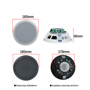 Bt54 4pcs không dây Stereo âm thanh màu xanh-răng hoạt động trong nhà PA Hệ thống rạp hát tại nhà loa trong Trần - Product Image 4