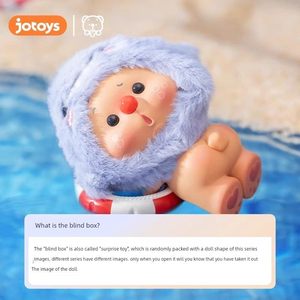 Auténtica Caja Sorpresa de PVC de la Serie Jotoys/Qifu Chao Le Oyo Little Bear Animal Party, Linda Figura Coleccionable para Escritorio, Pre-venta, Unisex, 18+ - Product Image 4