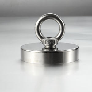 Imán de neodimio permanente NdFeb de grado de pesca Ventosa recubierta súper fuerte para materiales magnéticos atractivos - Product Image 3