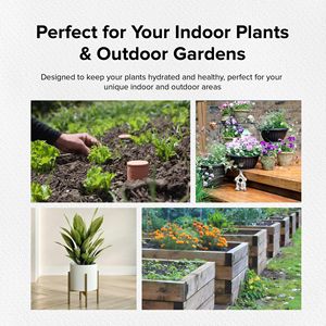 Grand pot d'irrigation auto-arrosage Olla en <span class=keywords><strong>terre</strong></span> <span class=keywords><strong>cuite</strong></span> classique pour les jardins domestiques Lits surélevés Plancher propice aux vacances pour artificiel - Product Image 4