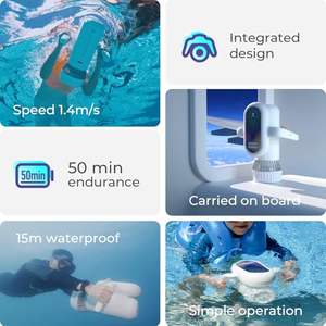 Scooter sous-marin à double moteur compatible avec les sports nautiques <span class=keywords><strong>piscine</strong></span> pour enfants - Product Image 6