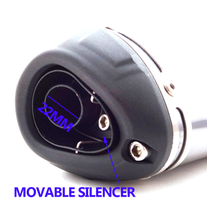 Sportsmoto DISPONIBILE Silenziatore di scarico da 38 mm per Pit Dirt Bike ATV Quad - Product Image 5