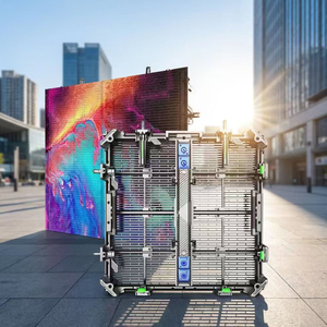 Pantalla LED Transparente Flexible para Exteriores, Resistente al Viento, Malla LED para Video Wall 8K, Legible bajo la Luz Solar, para Publicidad en Vidrio - Product Image 1