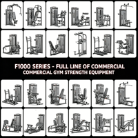 Equipo de Gimnasio Comercial Profesional FRS de 1000 m², Conjunto Completo para Entrenamiento de Fuerza y Cardio, Soluciones para Centros de Fitness