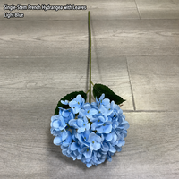 HGA Vente en gros de fleurs artificielles en soie rose clair, à tige unique, pour la décoration de réceptions de mariage, de dîners et de fêtes