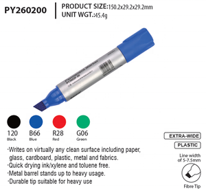 BEIFA PY260200 <strong>Factory</strong> Price Customizable Wholesale Custom Logo 4 Colors Metal Permanent <strong>Marker</strong> Pen - Product Image 3
