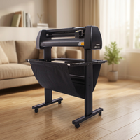 E-cut Plotter de corte de vinilo de corte, Plotter de corte con contorno automático, con motor paso a paso