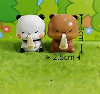 Figurine de bureau Anime Yier et Bubu, décoration quotidienne, ornement de poupée Dudu Bubu, cadeau