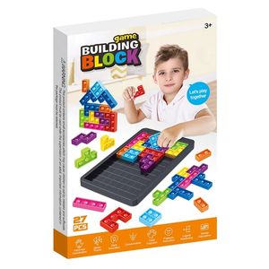 Jeu de blocs de construction à succès en 2022, 27 pièces, puzzle pop push bubble block, jouet anti-stress <span class=keywords><strong>pour</strong></span> enfants et adultes - Product Image 6