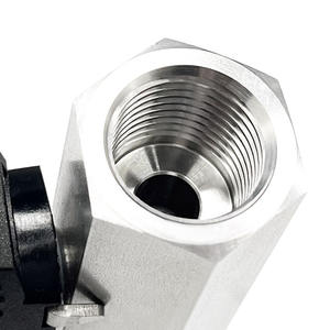 Nouveau produit personnalisation vanne à boisseau sphérique hexagonale femelle gaz manuel haute pression 1 pouce OEM - Product Image 3