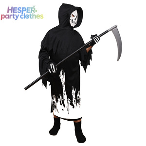 Disfraces de Fantasma para Niños HESPER para Halloween, Túnicas Brillantes de Noche Espeluznante, Máscaras de Calavera, Disfraces para Carnaval, Pascua y Representaciones Escénicas - Product Image 3