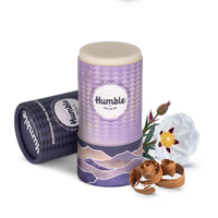 Emballage de pot rond en carton pour bâton à lèvres fait à la main Boîte cylindrique en papier pour bâton à lèvres cosmétique Tube en papier pour bâton à lèvres