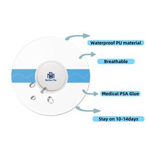 Penutup Sensor Freestyle Libre 3 Tahan Air Transparan Tahan Lama Patch CGM dengan Fungsi Fiksasi Lem Henkel Tidak Mengiritasi - Product Image 2