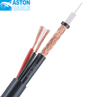 Aston bajo de la fábrica pérdida RF CCA BC LMR400 50 ohm 75 ohm RG58 RG59 CCTV CATV Coaxial Cable