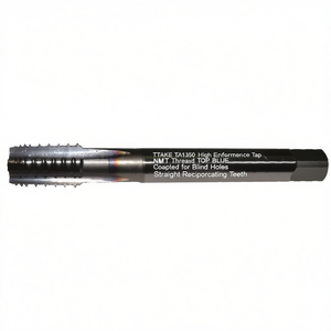 ดอกต๊าป TA1350 ประสิทธิภาพสูง เกลียว NPT ชุบสีฟ้า สำหรับรูอุด ฟันตรงแบบลูกสูบ - Product Image 2