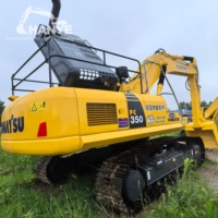 Excavatrice d'occasion à vendre Komatsu PC350 Machine fiable et bon marché Expédition rapide Taux de panne faible Modèle moteur d'origine Bon état