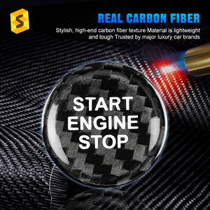 Botón de Encendido de Motor de Fibra de Carbono Real Shasha, Accesorios Interiores para Automóvil, para <span class=keywords><strong>Seat</strong></span> Cupra <span class=keywords><strong>Leon</strong></span> 2021 2022 2023 <span class=keywords><strong>2024</strong></span> 2025 - Product Image 5