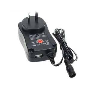 Bán buôn 3.0/4.5/5.0/6.0/7.5/9/12V đa điện áp Power Adapter với ul FCC CE và ba năm bảo hành