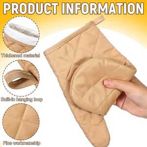 Guantes de Cocina Resistentes al Calor y Anti-escaldaduras para Hornear, Microondas y Horno - Product Image 4
