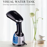 Défroisseur Vapeur Portable Électrique Compact 1500W avec Réservoir d'Eau de 302ml pour la Maison et les Voyages