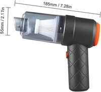 Aspirateur portable sans fil promotionnel le moins cher, aspirateur de voiture miniature, aspirateur à main puissant, aspirateur de voiture à forte aspiration