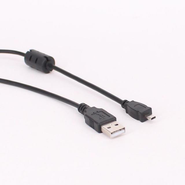 SLR Camera Mini 8-Pin USB Data Cable for D3200 D5000 D5100 D5200 D7100 S2600 P520 Efficient Data Transfer USB Cable