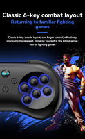 Manette de jeu mobile avec joystick à effet Hall et moteur de vibration pour Nintendo Switch, PS4, tablette PC, iOS, Android