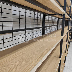 Новейший, бесплатный дизайн, односторонняя металлическая стойка для вина, стойка для супермаркетов для розничных продавцов, эксклюзивное бесплатное предложение - Product Image 4