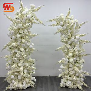 SMOOTH Ensemble de Décoration Florale en Soie Artificielle pour Arche de Scène de Mariage, Idéal pour Mariages, Fête des Mères et Noël - Product Image 1