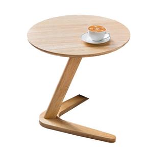 Modern <b>Round</b> Solid Wood Coffee <b>Table</b> For Living Room <b>Small</b> Apartment <b>Side</b> <b>Table</b> - Product Image 4
