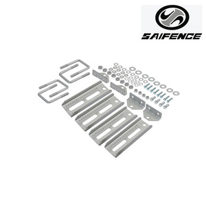 Soporte de viga transversal para remolque de barco de acero, paquete de 4, para montaje de carrito de kayak - Product Image 5