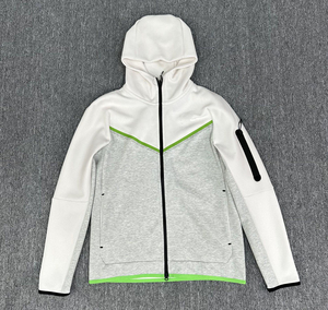 Giacca sportiva Patchwork autunno retrò americana personalizzata <span class=keywords><strong>pantaloni</strong></span> lunghi giacca ampia da uomo - Product Image 5